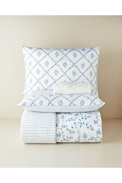 English Home Fresh Ivy Kolay Ütülenir Çarşaflı Çift Kişilik Nevresim Takımı 2...