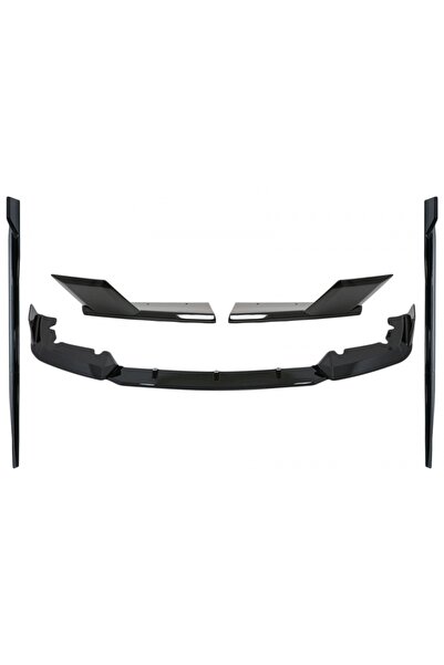 tuningset Kit caroserie aerodinamic, prelungire bară față și splittere spate,...