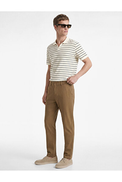 Koton Viskon Karışımlı Cepli Slim Fit Kumaş Pantolon
