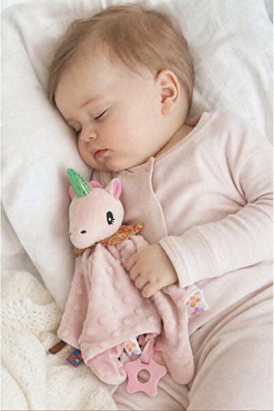 BBSKY Diş Kaşıyıcılı Güvenli Bebek Uyku Arkadaşı, Unisex Peluş Sarılma Oyunca...
