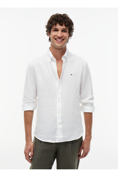 Tommy Hilfiger PIGMENT DYED LI SOLID RF SHIRT