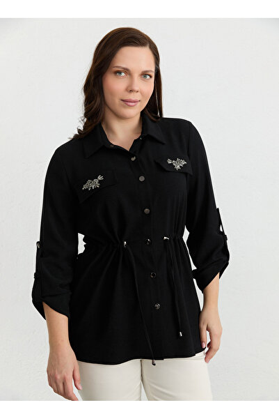 Selen Siyah Kadın Bluz 26YSL8367