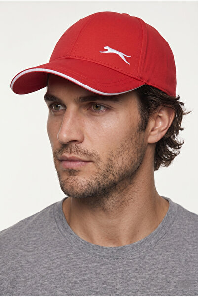 Slazenger Καπέλο με λογότυπο Panther Silva Unisex Κόκκινο Λευκό