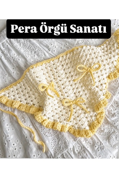PERA ÖRGÜ SANATI El örgüsü tasarım bandana