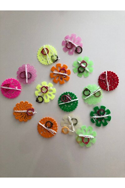 CAPTAIN FREDERIC Orange Nostalgic String Ruffle Toy Set of 20