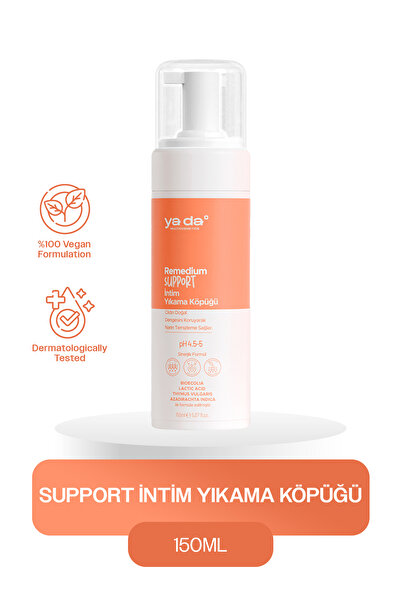 ya da Remedium Support İntim Yıkama Köpüğü pH 4.5–5 | Hassas ve Mantar Eğilim...