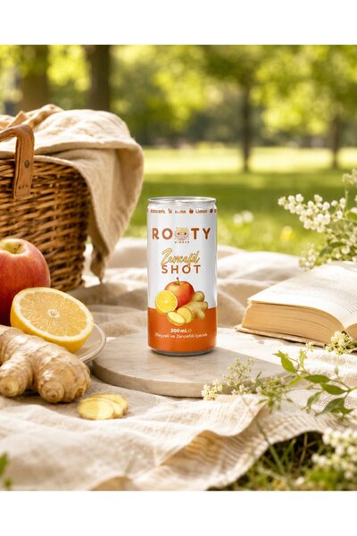 ROOTY Shot 12'li Zencefil Shot Doğal- Gurme - Organik İçecek Avantajlı Paket