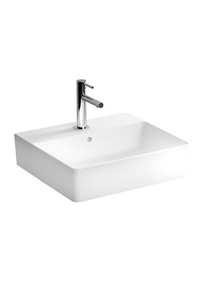 VitrA Nuo 7431B003-0001 Dikdörtgen Lavabo, 50 cm