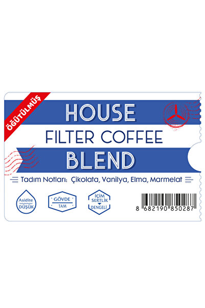 Moliendo Finest Coffee House Blend Filtre Kahve (Öğütülmüş Filtre Kahve) 250 g