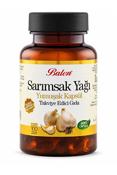 Balen Sarımsak Yağı Yumuşak Kapsül