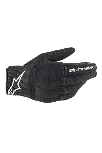 Alpinestars Copper Korumalı Motosiklet Eldiveni Siyah Beyaz