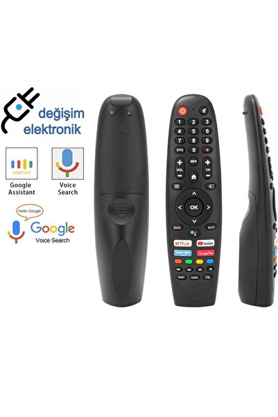 Profilo Senna Onvo Google Tv Kumandası Ses Komutlu