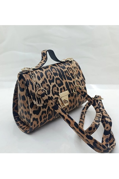 MAC&MOS Women's Leopard Colored Shoulder Bag