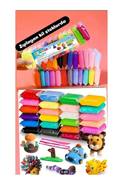 ZephiaStore Modelleme Hamuru Yumuşak Kil Sevgililer Günü Date Fikri Clay Chal...