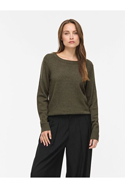 VILA Strickpullover VIRIL Rundhals