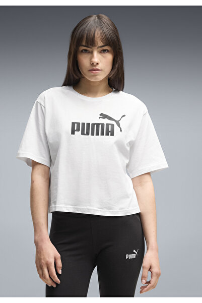 Puma ESS Cropped No. 1 Logo Relaxed T-Shirt