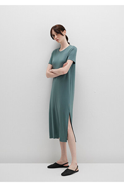 Mavi Verde ( Tencel ™ ) Rochie midi din amestec de materiale modal 1310777-71917