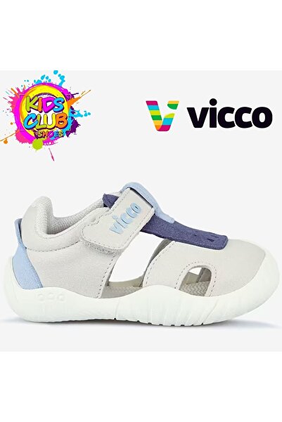 Vicco 950.E26Y.189 Puko Men's First Step Shoes Gray