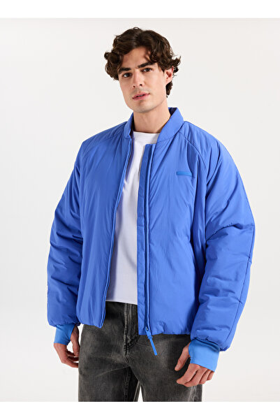 Calvin Klein Jeans Mavi Erkek Regular Fit Ceket LVGMF5O502C6H BOMBER