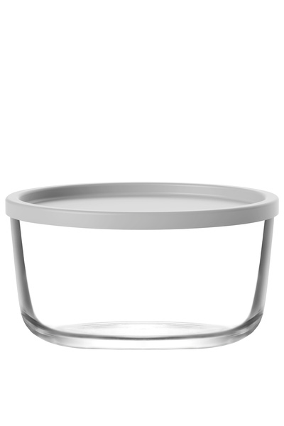 LAV Round Glass Storage Container Single Large Size 1490 ml