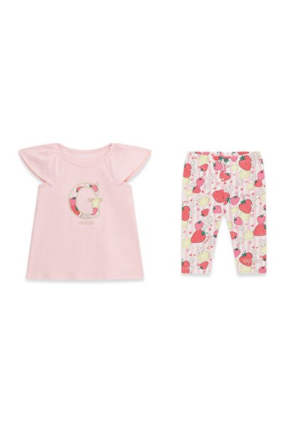 Guess SET SS T-SHIRT+CAPRI LEGGINGS