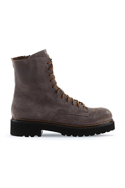 Bueno Shoes حذاء مسطح نسائي من جلد المنك 01wt0811
