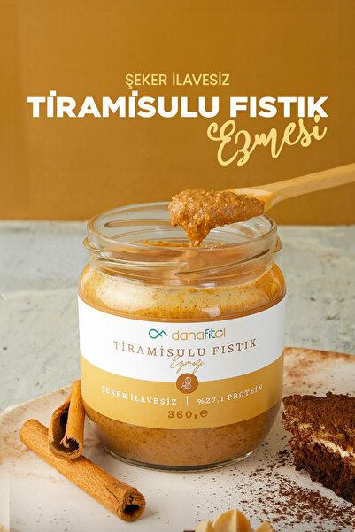 Dahafitol Tiramisulu Fıstık Ezmesi 360 Gr