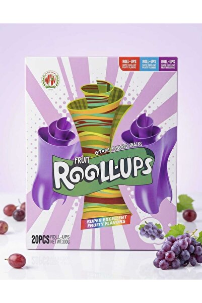rollups seasonic Roll-Up Sweets with Grape Flavor 20 Pcs * 15 C