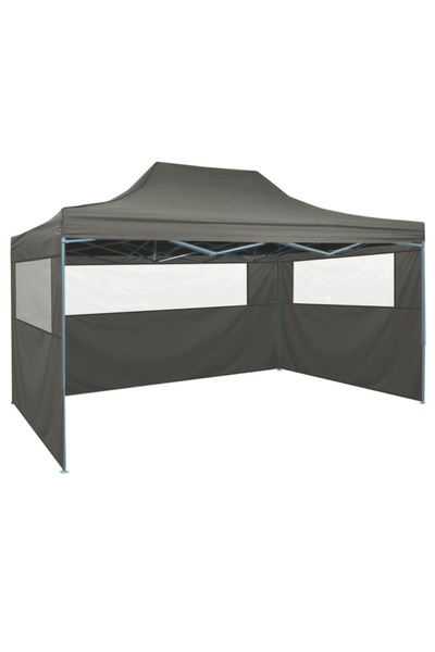 Concept Cort pliabil cu 3 pereți, 3 x 4,5 m, antracit