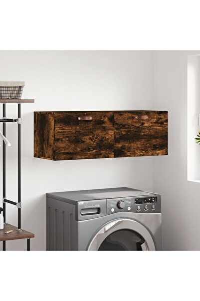 Concept Dulap de perete, stejar fumuriu, 100x36,5x35 cm, lemn prelucrat