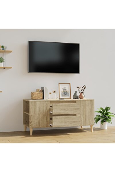 Concept Comodă TV, stejar sonoma, 102x44,5x50 cm, lemn prelucrat