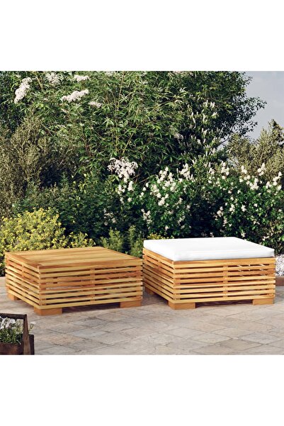 Concept Set mobilier de grădină, 2 piese, lemn masiv de tec