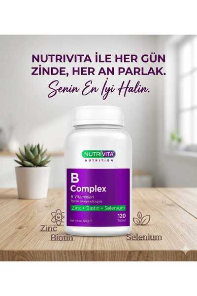Nutrivita Nutrition Nutrivita B Complex 120 Tablet