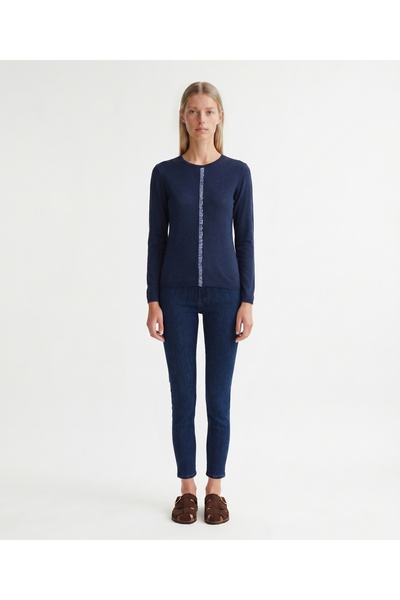 Yargıcı Regular Crew Neck Long Sleeve Sweater
