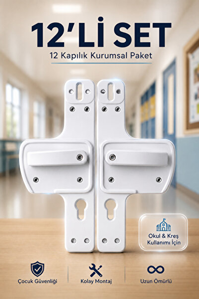 Life 360 School Door Handle |   Child Safety with Barrier |   For Kindergarte...