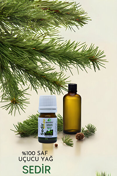 EinNatur زيت سيدروس أتلانتيكا العطري - 5 مل، نقي 100%، زيت الأرز العطري