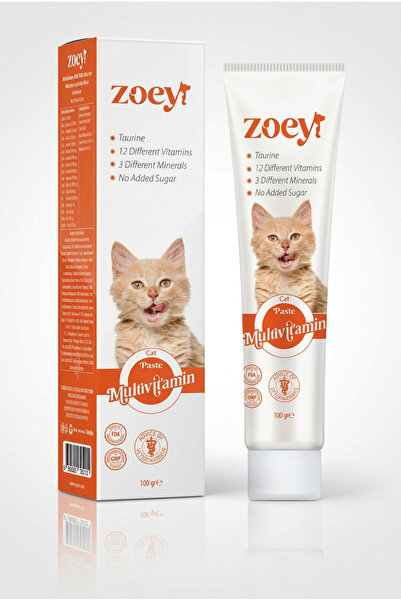 ZOEY PET PRODUCTS Multivitamin Paste Kediler Için Malt 100 gr