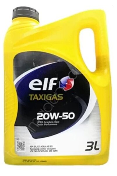 ELF Taxigas 20w-50 Motor Yağı 3 Lt