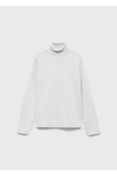 MANGO Kids Pulover tricotat cu gât rotic