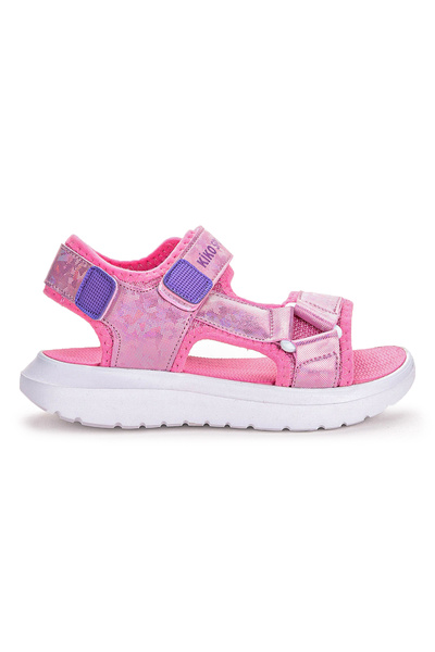 Kiko Kids Детски сандали Minuf Hologram Velcro за момичета