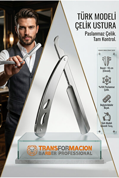 Transformacion Paslanmaz Çelik Ustura Türk Modeli 721293