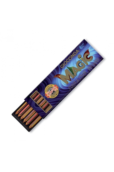 Koh-i Noor Koh-i-Noor Gioconda 5,6 mm Portmin Yedek Uç Seti 6'lı Sihirli Boya