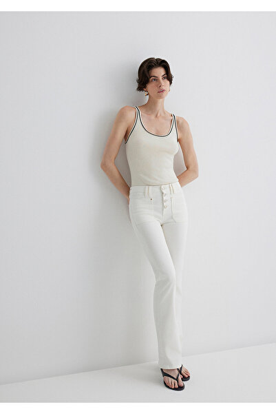 Mavi Pantaloni de blugi Sierra Gold Premium alb murdar 1010578-89774