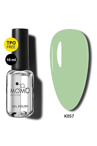 MOMO professional Kalıcı Oje K057, Pastel Yeşili, 10 ml