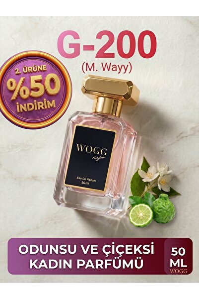 WOGG PARFÜM G200 My Wayy Edp 50ml Kadın Parfüm