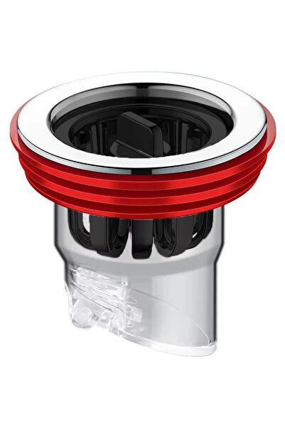 Choice صمام تصريف أرضي أحمر مقاوم للروائح - مانع ارتداد مياه الصرف الصحي - سد...