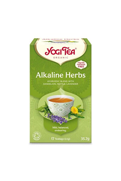 Yogi Tea Ceai de plante alcalin organic, 17 plicuri x 2.1g, (35.7g)