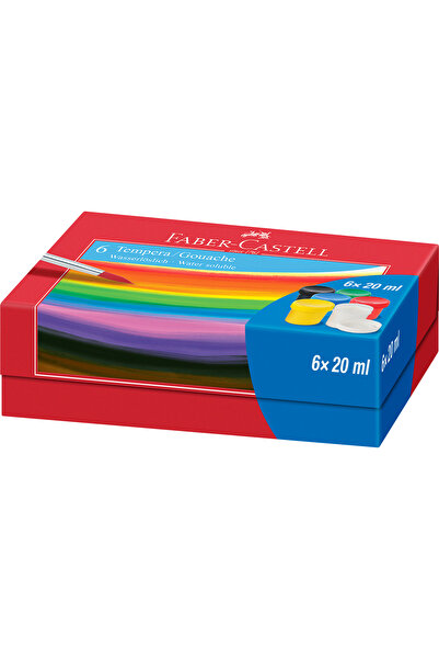 Faber Castell GUASS 6 CULORI 20ML FABER-CASTELL