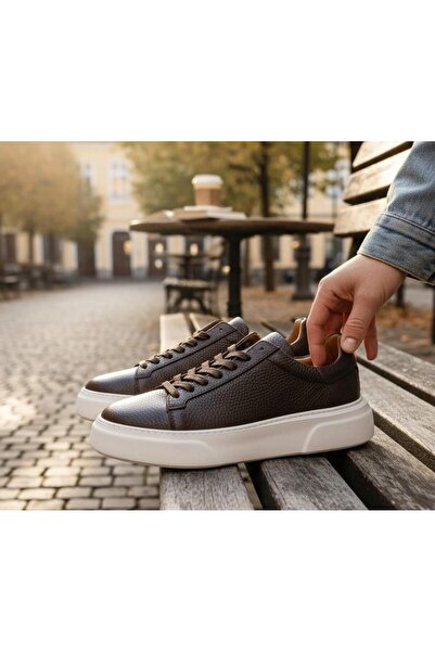 BAGSSHOES 2501 Footcap 38/47 Pantofi sport premium pentru bărbați, din piele ...