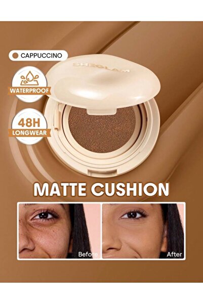 SHEGLAM Lock & Go Uzun Süre Kalıcı Krem Fondöten –CAPPUCCINO